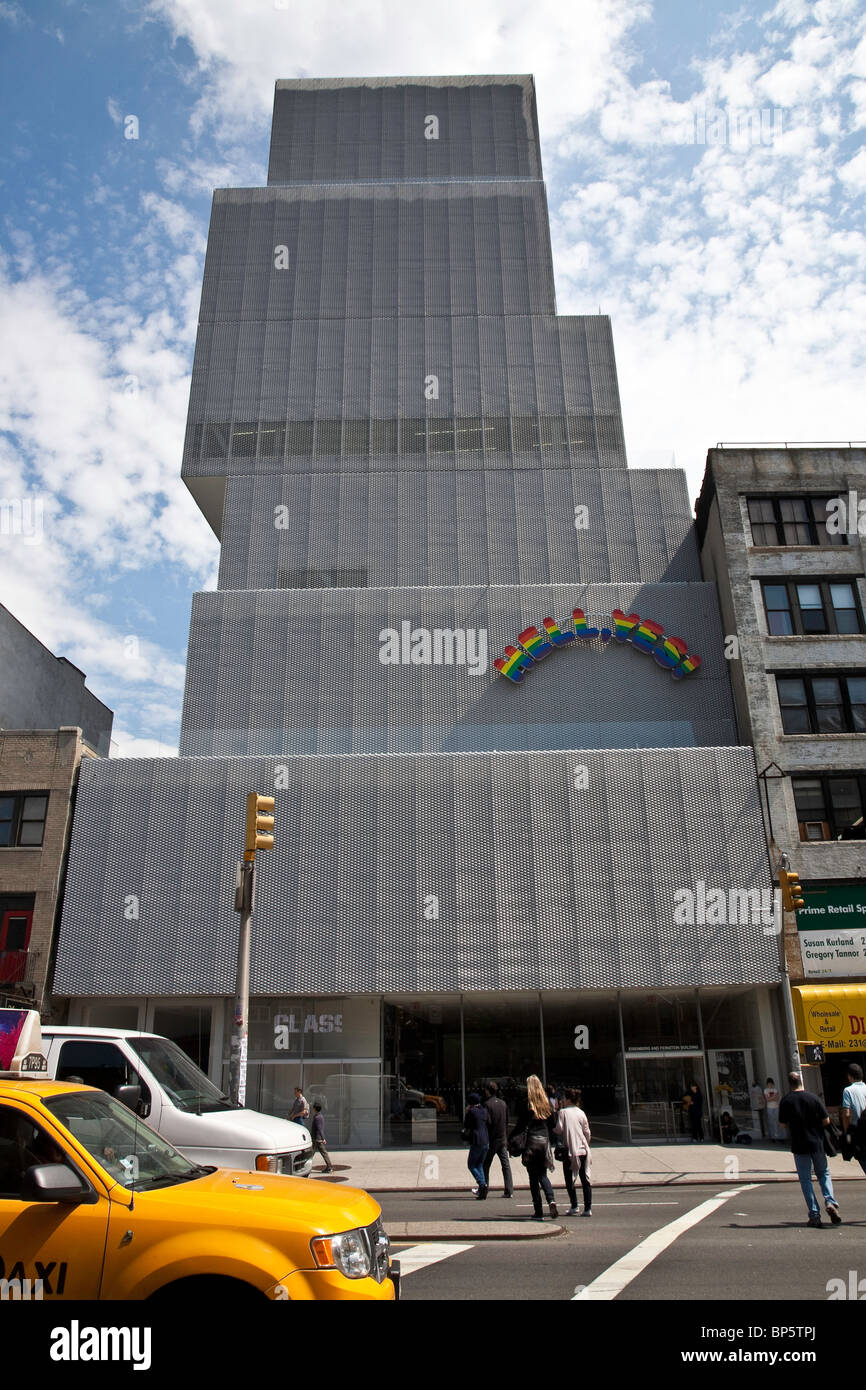 Le nouveau Musée, le Bowery, NYC Banque D'Images