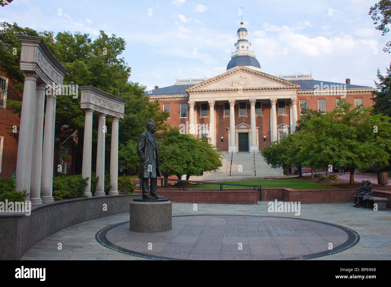 Le Maryland Statehouse, Annapolis, Maryland, USA Banque D'Images