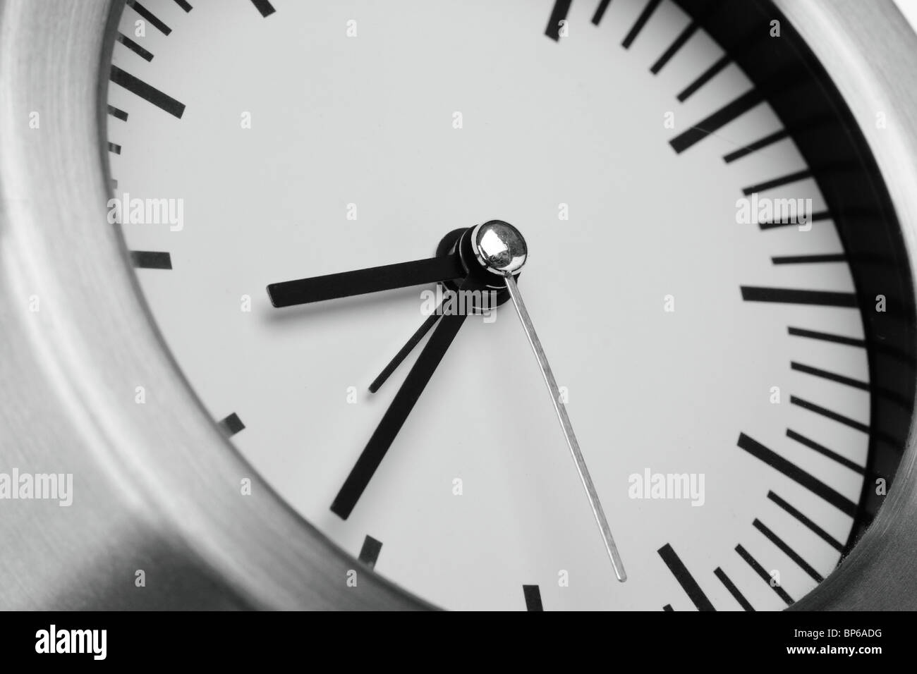 Close-up d'une horloge de table Banque D'Images
