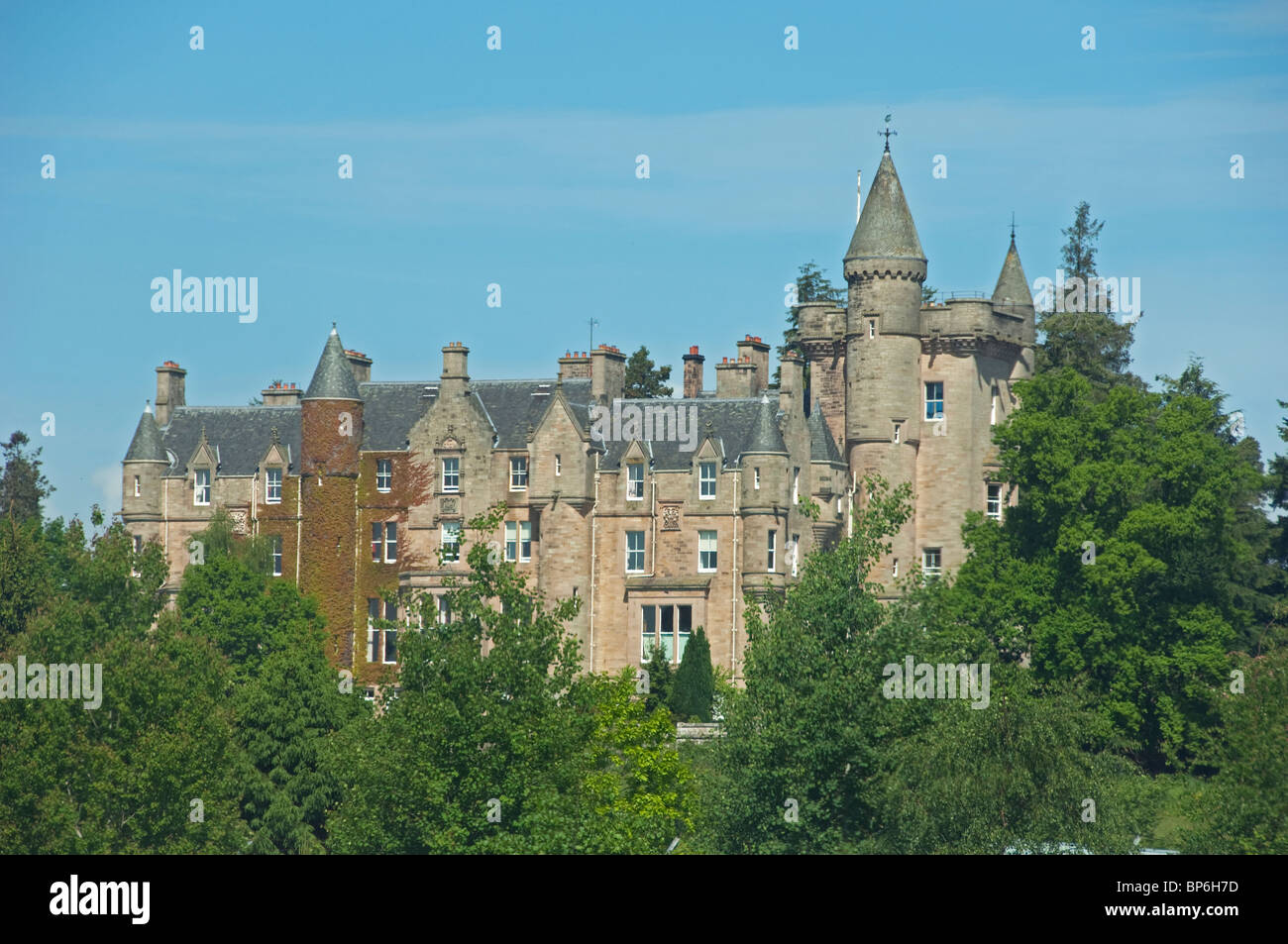 Château, Blair Drummond Safari park, Stirling, Stirlingshire, Scotland. Banque D'Images