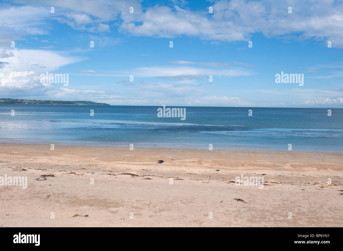 La plage de Belfast, comté de Down, Irlande du Nord. Banque D'Images