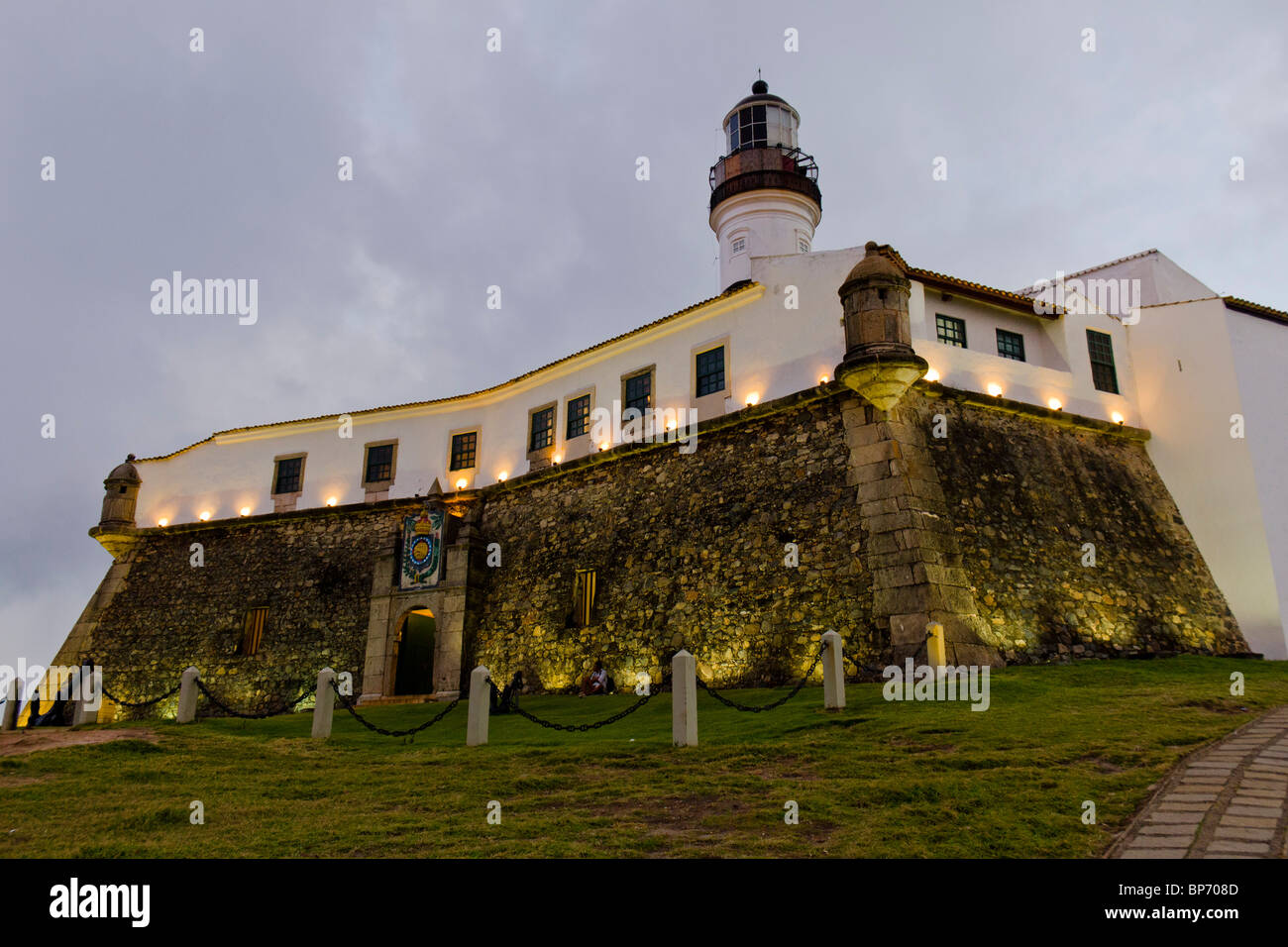 Le phare de Barra à Salvador Banque D'Images