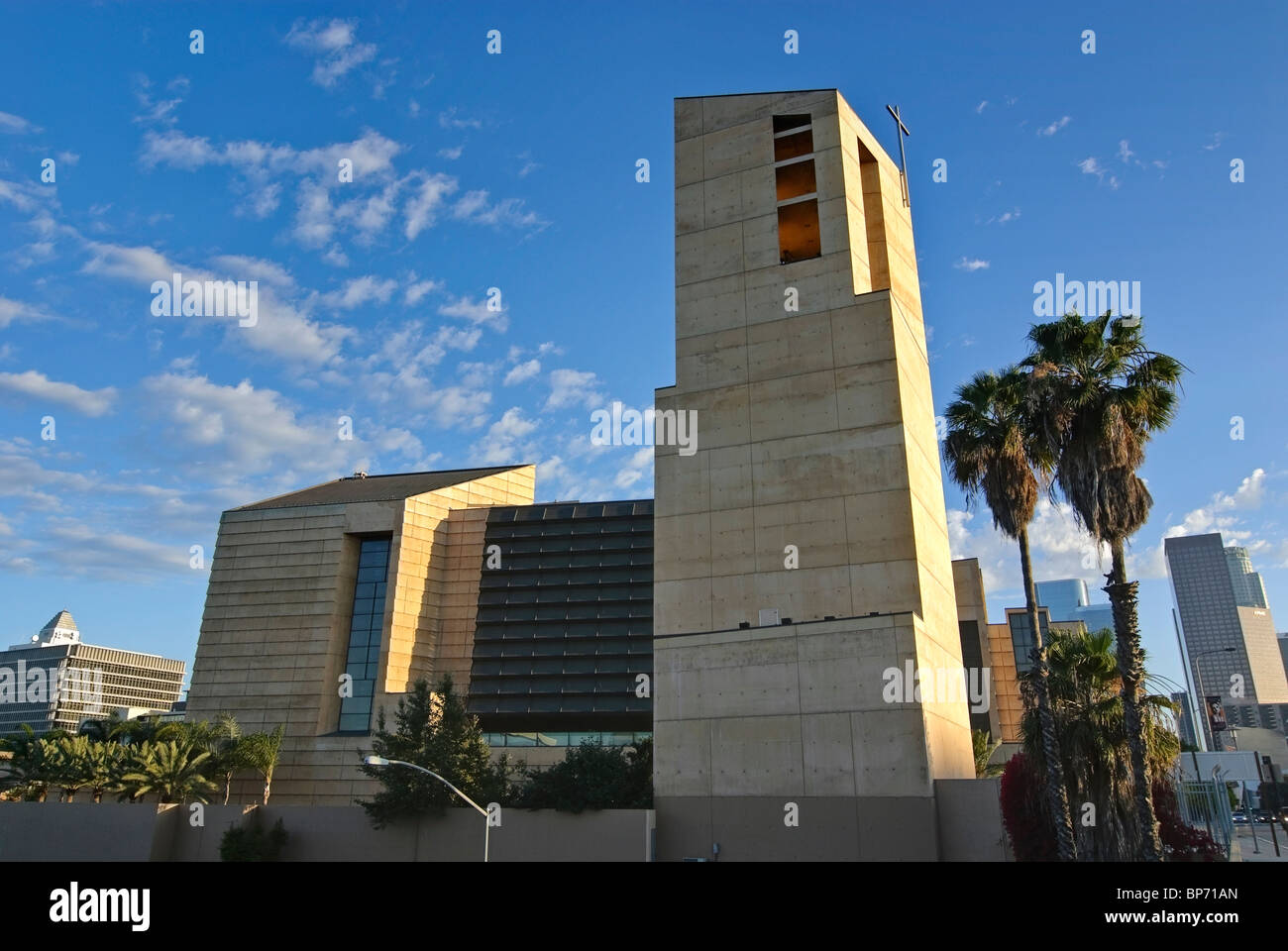 Cathédrale de Notre Dame des Anges Banque D'Images
