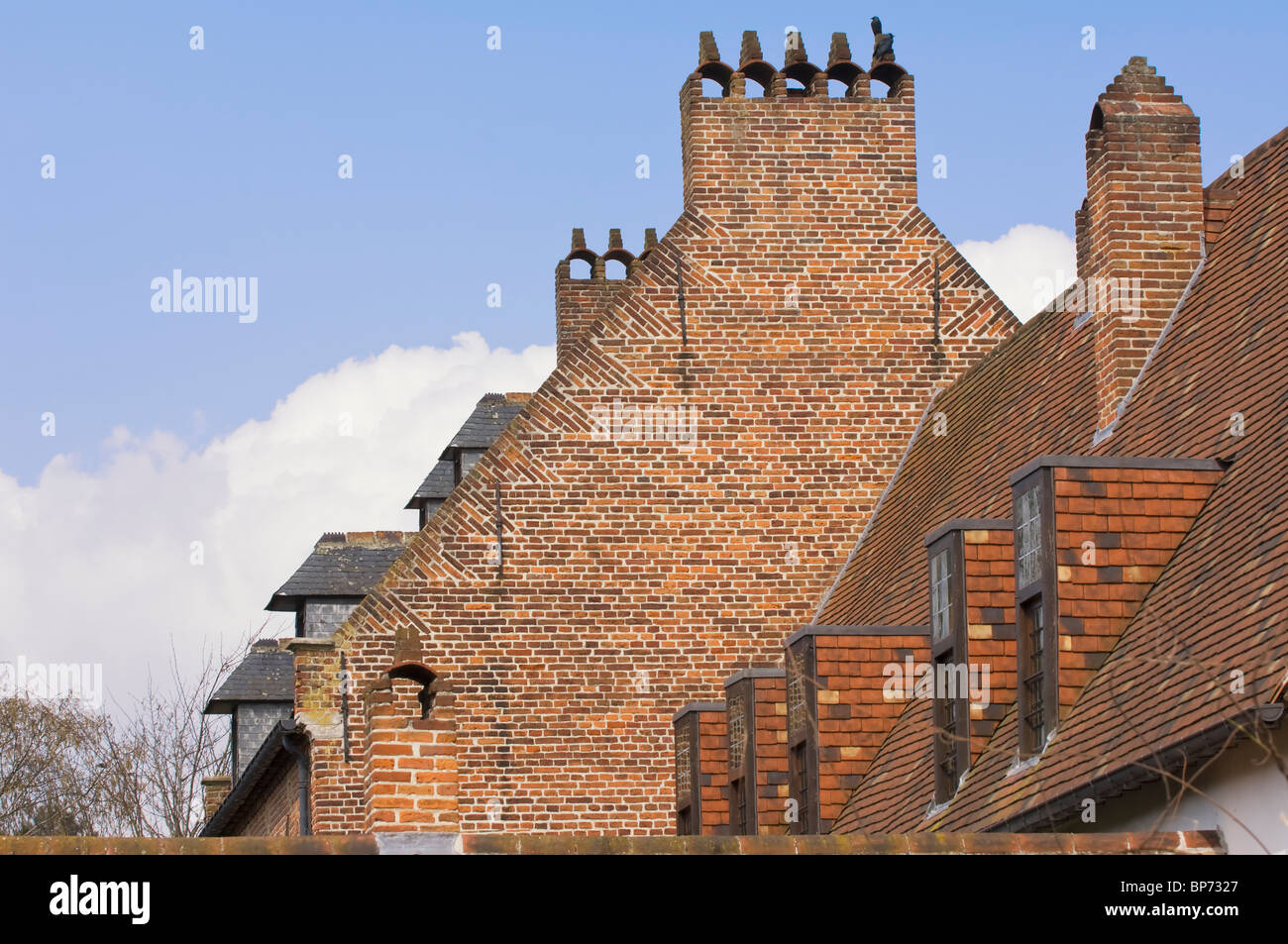 Grand béguinage de Louvain, Belgique Banque D'Images