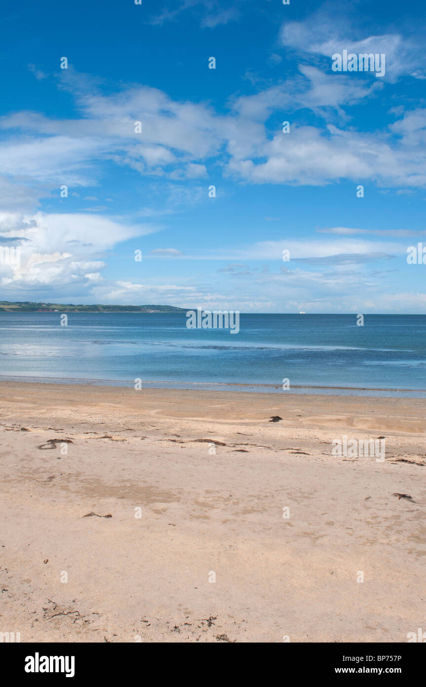 La plage de Belfast, comté de Down, Irlande du Nord. Banque D'Images