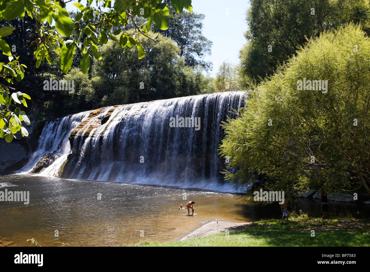 Rere Falls, Gisbourne Banque D'Images