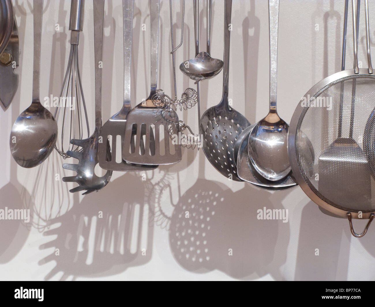 Des ustensiles de cuisine , cuisine, , cuisine, rack, chef de cuisine , nourriture , Outils , Outils culinaires Banque D'Images