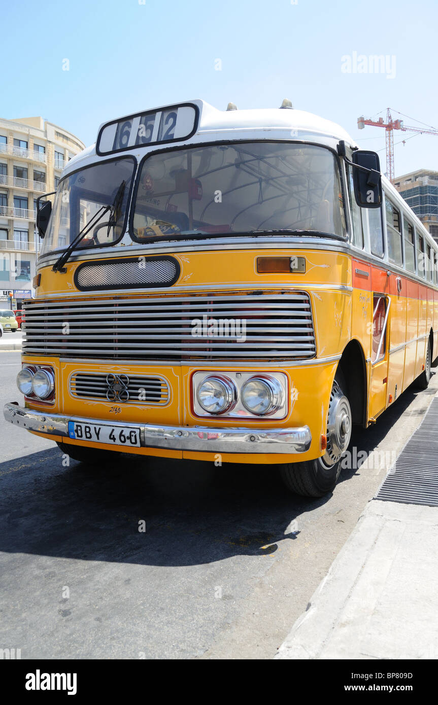 Bus de Malte Banque D'Images