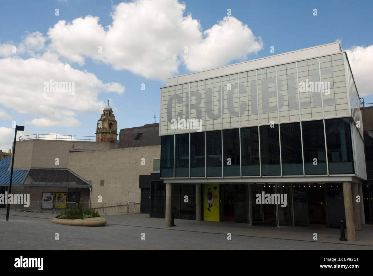 The Crucible Theatre, Sheffield, South Yorkshire, Angleterre. Banque D'Images