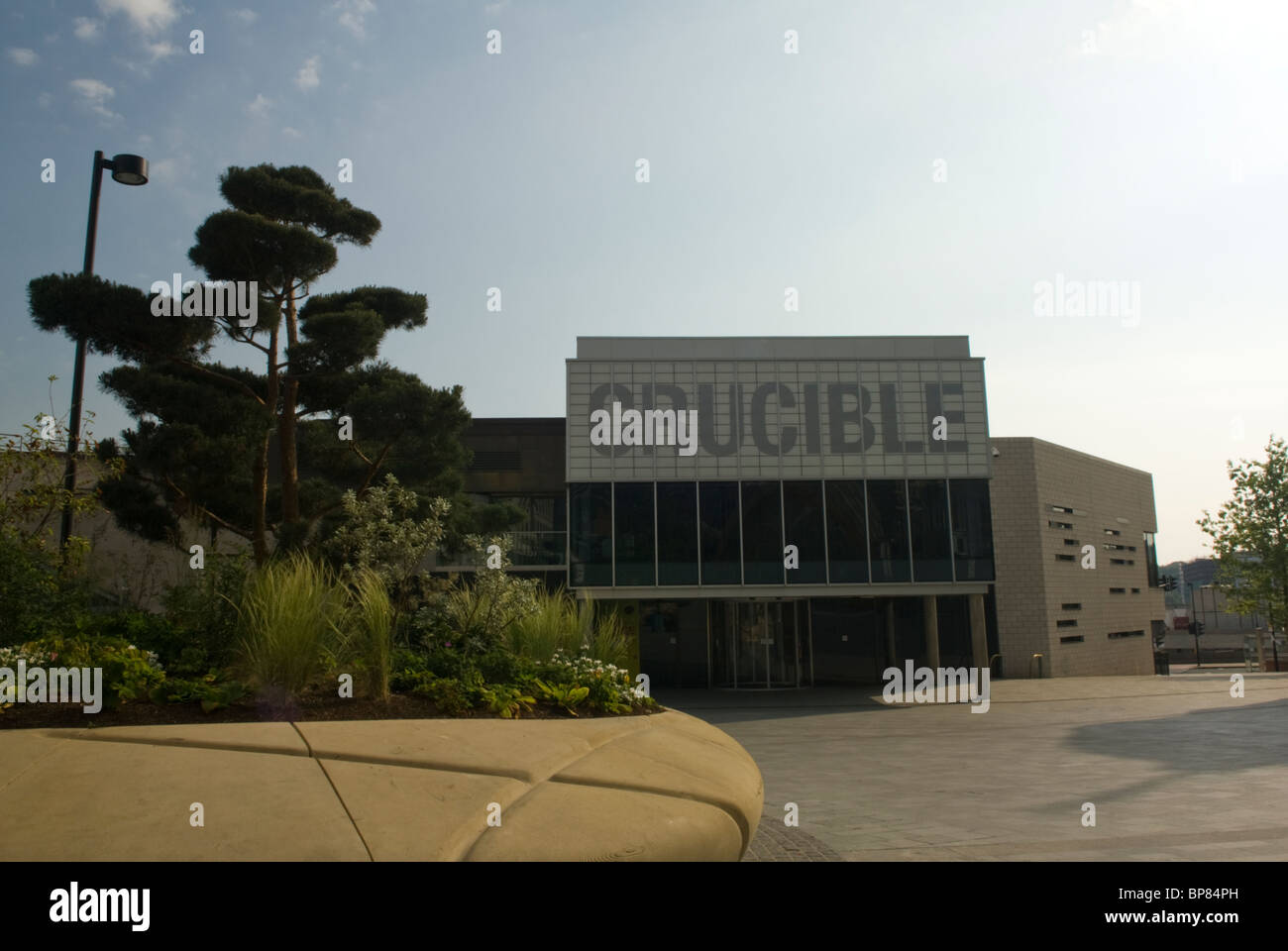 The Crucible Theatre, Sheffield, South Yorkshire, Angleterre. Banque D'Images