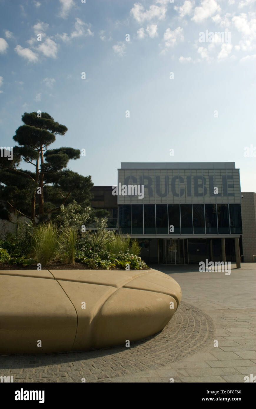 The Crucible Theatre, Sheffield, South Yorkshire, Angleterre. Banque D'Images