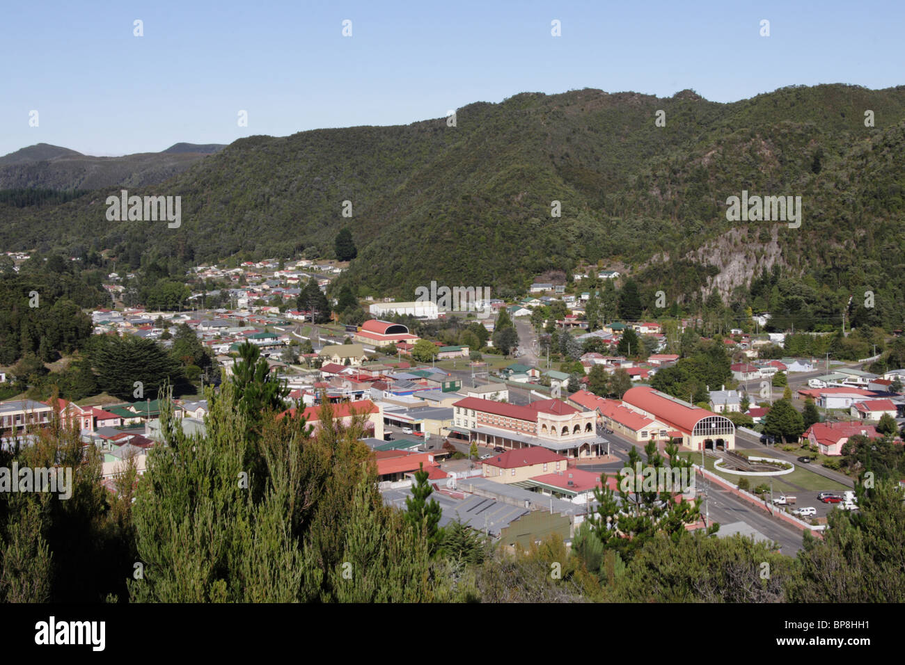 Vue de Queenstown, New Caledonia Banque D'Images