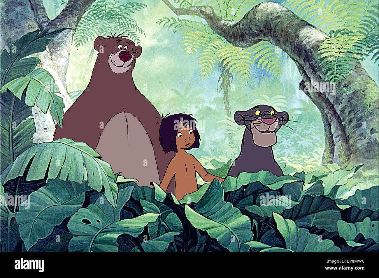 Baloo Mowgli Bagheera Jungle Book Banque d'image et photos - Alamy