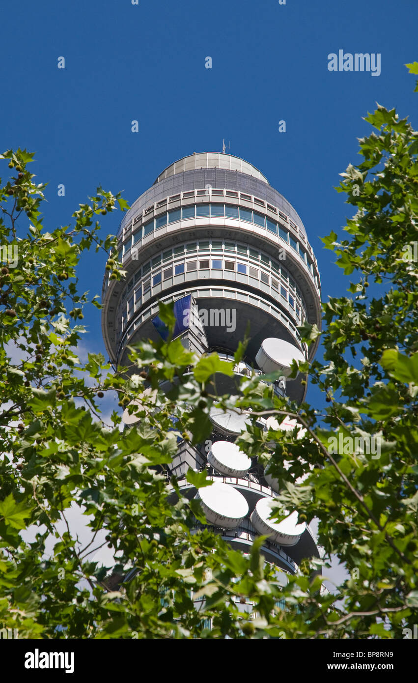 BT London Telecom Tower, London W1, Royaume-Uni Banque D'Images