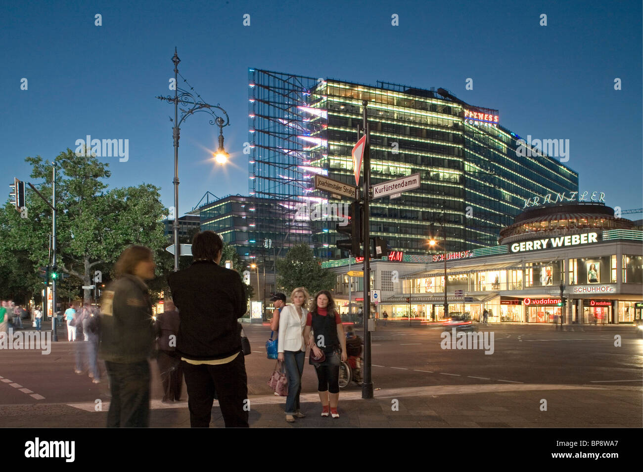 Neues Kranzler-Eck, Kurfürstendamm, Berlin, Allemagne Banque D'Images