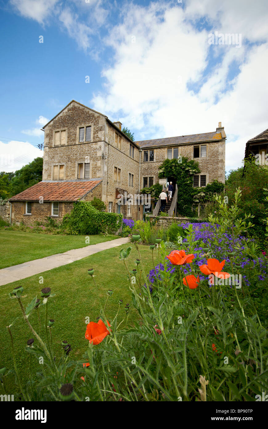 Lacock, Wiltshire UK National Trust Pottery Banque D'Images