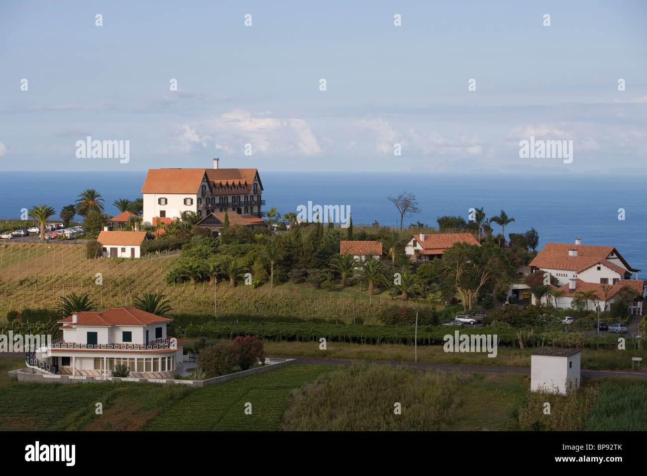 Quinta do Furao Hotel et vignoble, Santana, Madeira, Portugal Banque D'Images