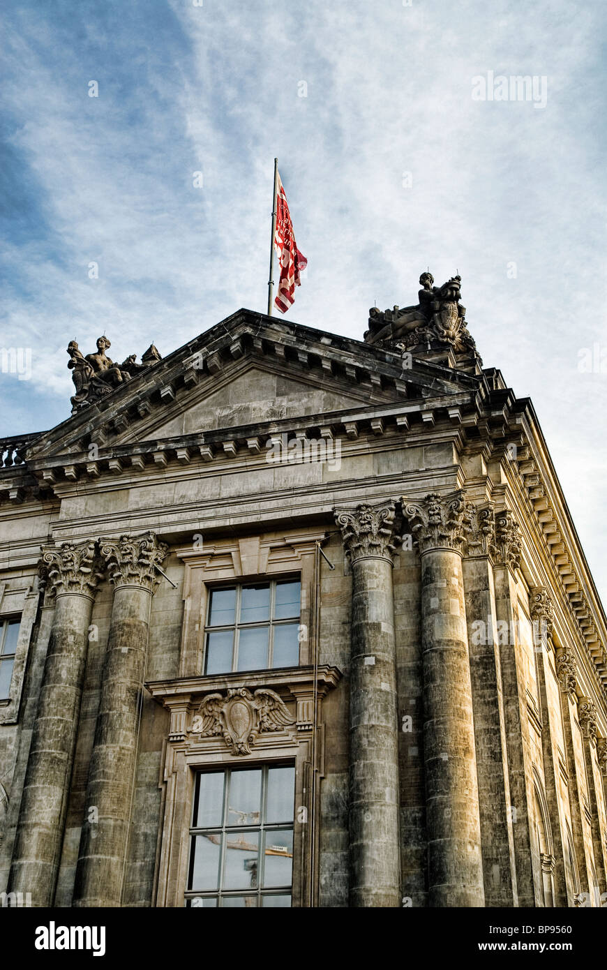 Ancien Musée de l'extérieur des Berlin Allemagne Banque D'Images
