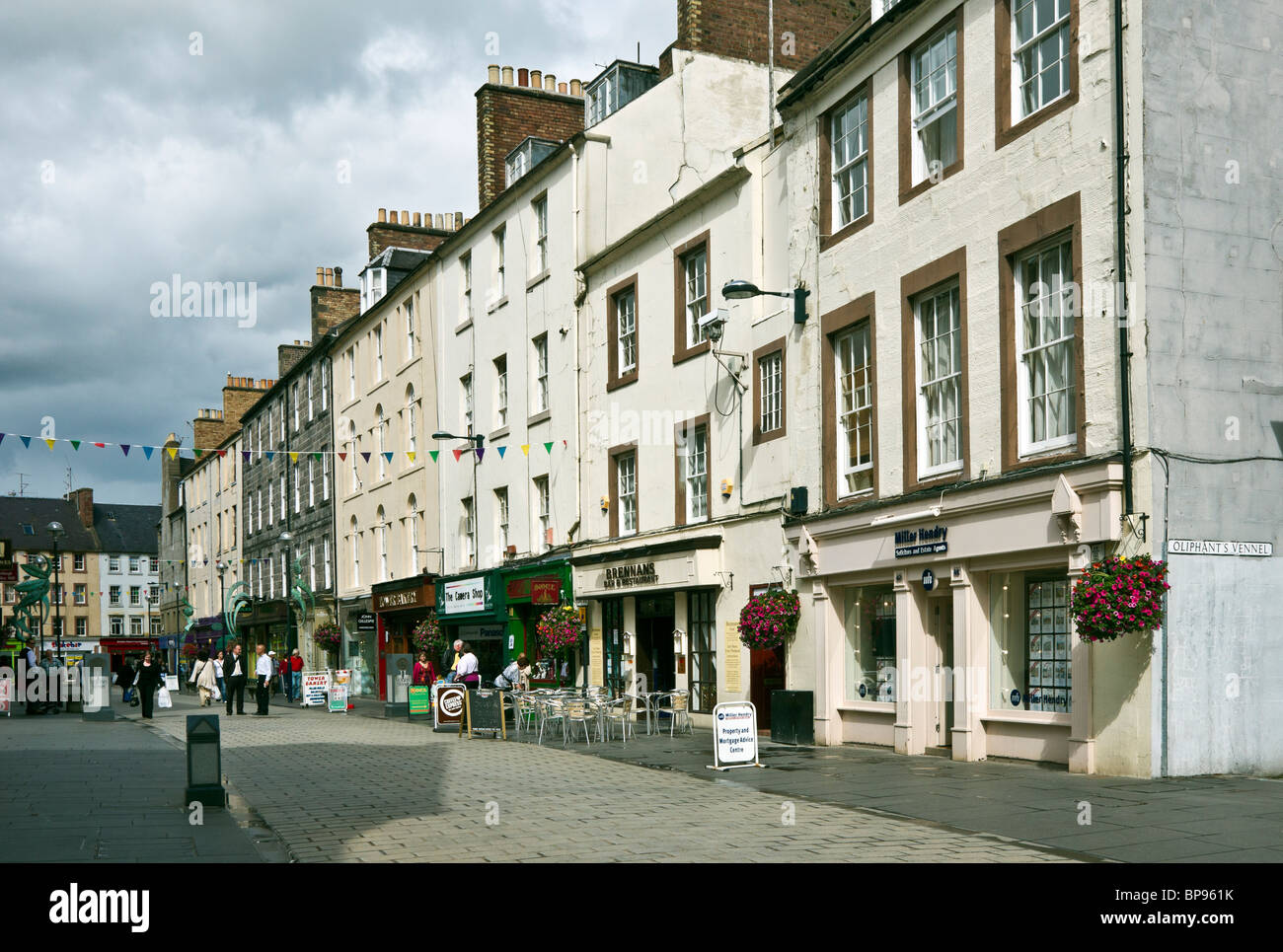 St John Street dans le centre de Perth en Ecosse Banque D'Images