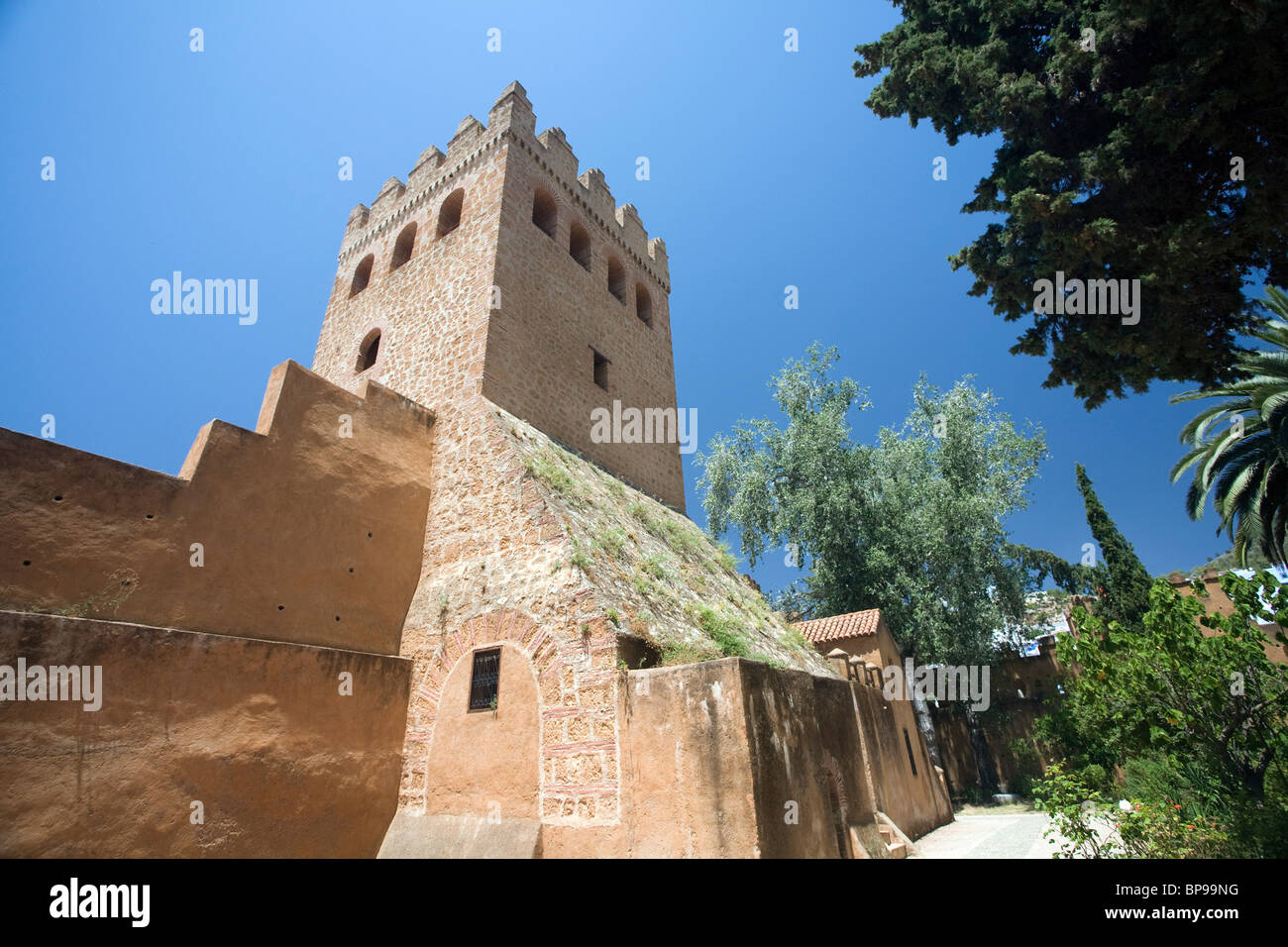 La kasbah de Chefchaouen, Maroc Banque D'Images