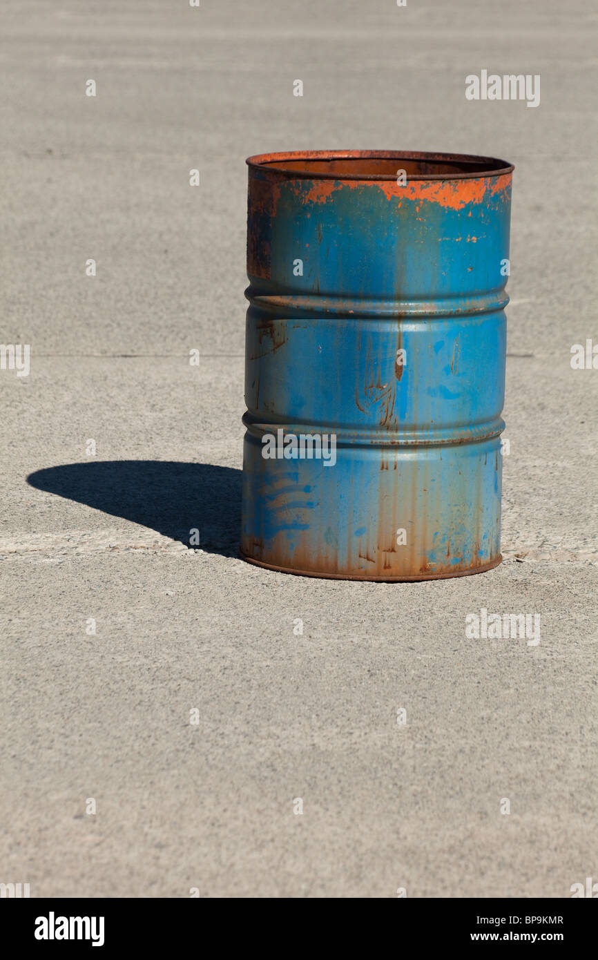 Poubelle close up shot Banque D'Images