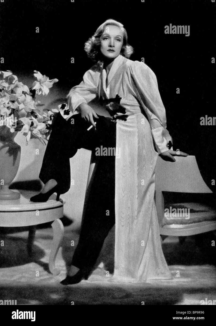 L'ACTRICE Marlene Dietrich (1935) Banque D'Images