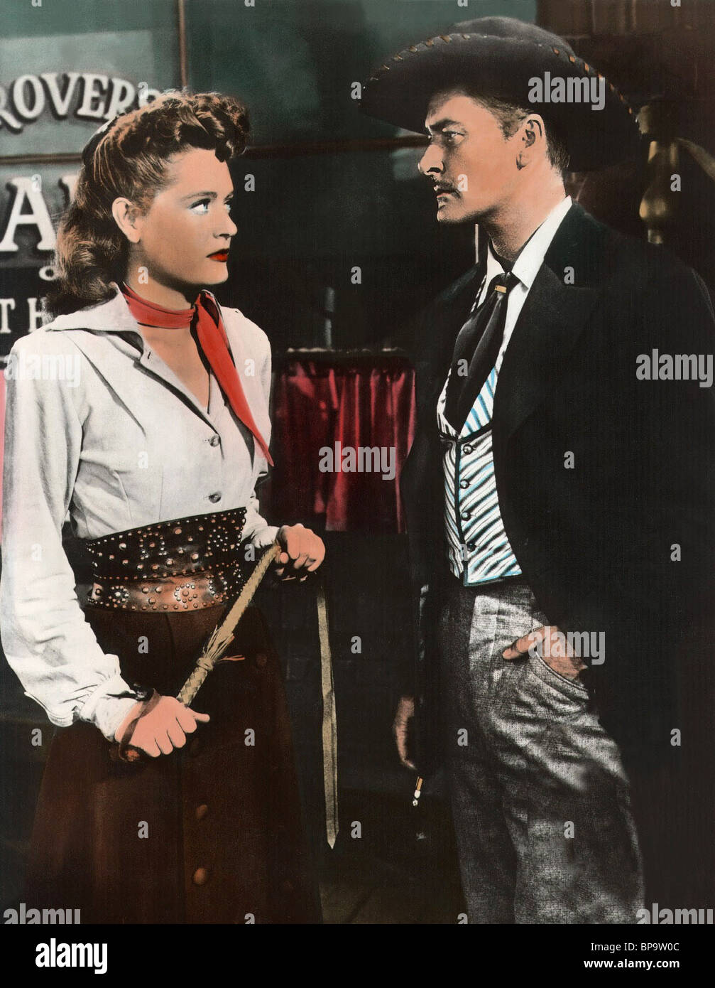ALEXIS SMITH, Errol Flynn, Montana, 1950 Banque D'Images