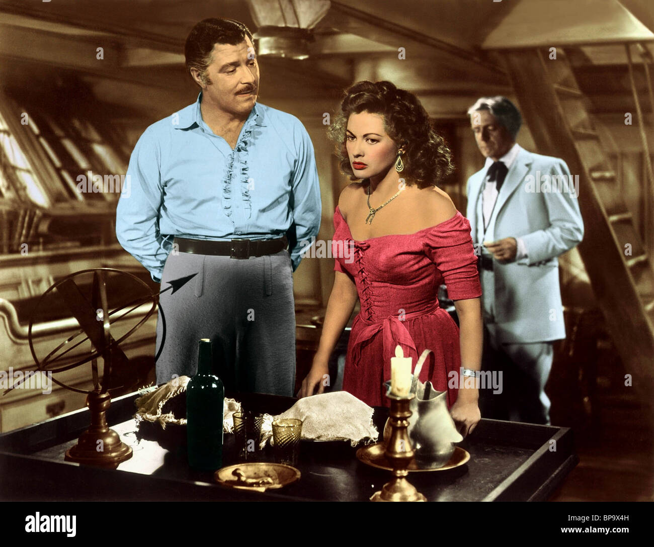 JAMES CRAIG, Yvonne de Carlo, l'OURAGAN SMITH, 1952 Banque D'Images