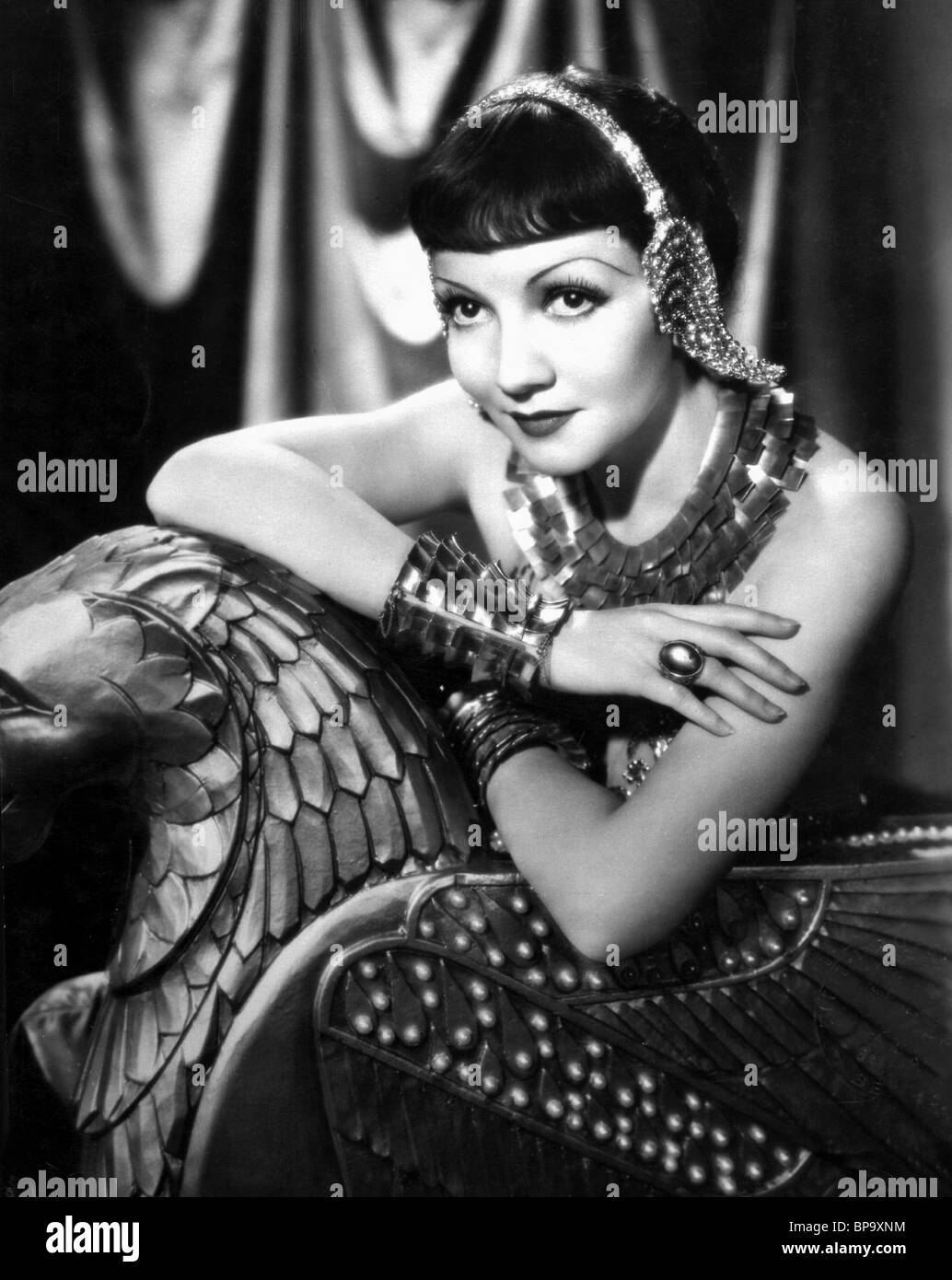 CLAUDETTE COLBERT Cléopâtre (1934) Banque D'Images