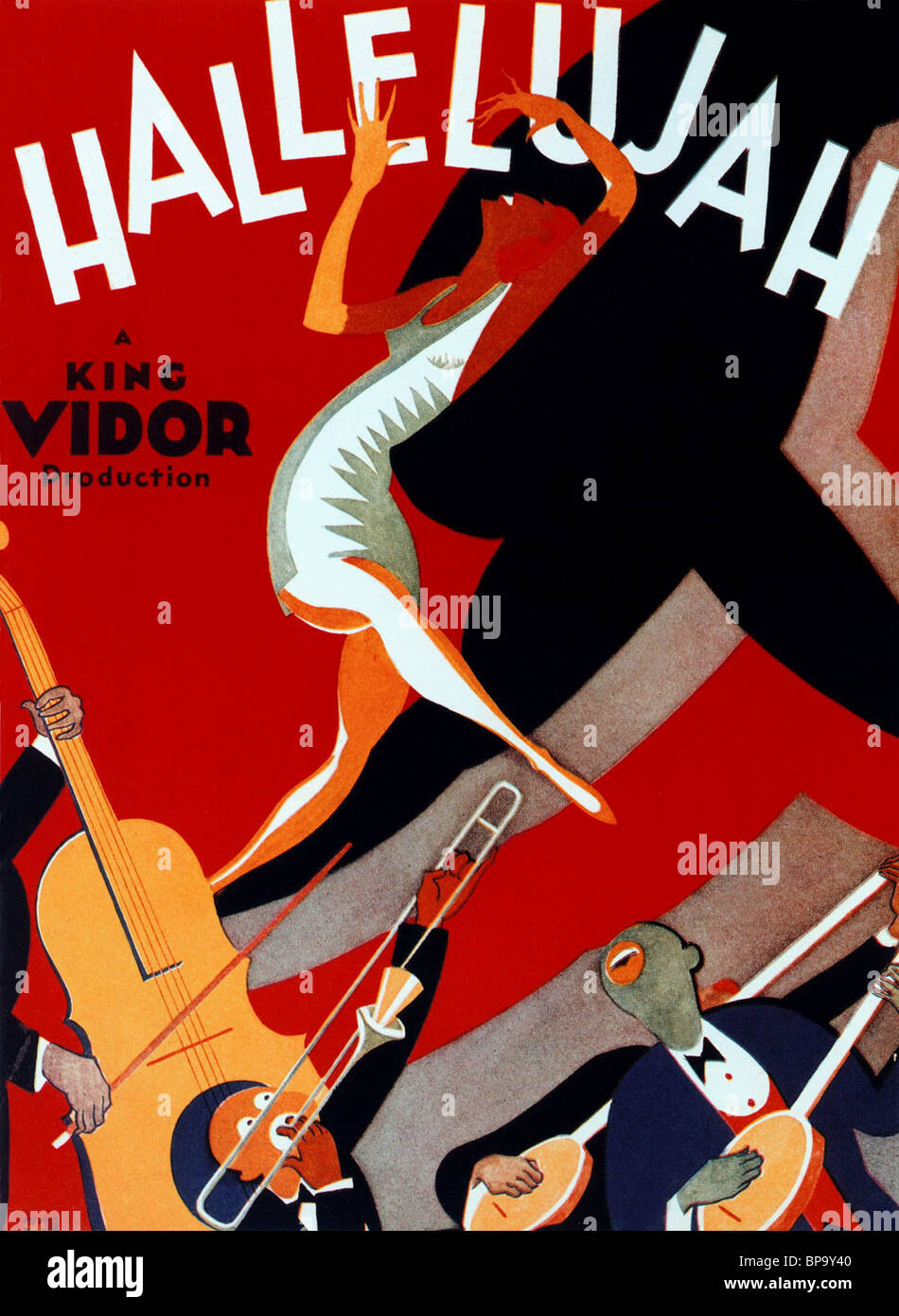 Affiche de film HALLELUJAH (1929) Banque D'Images