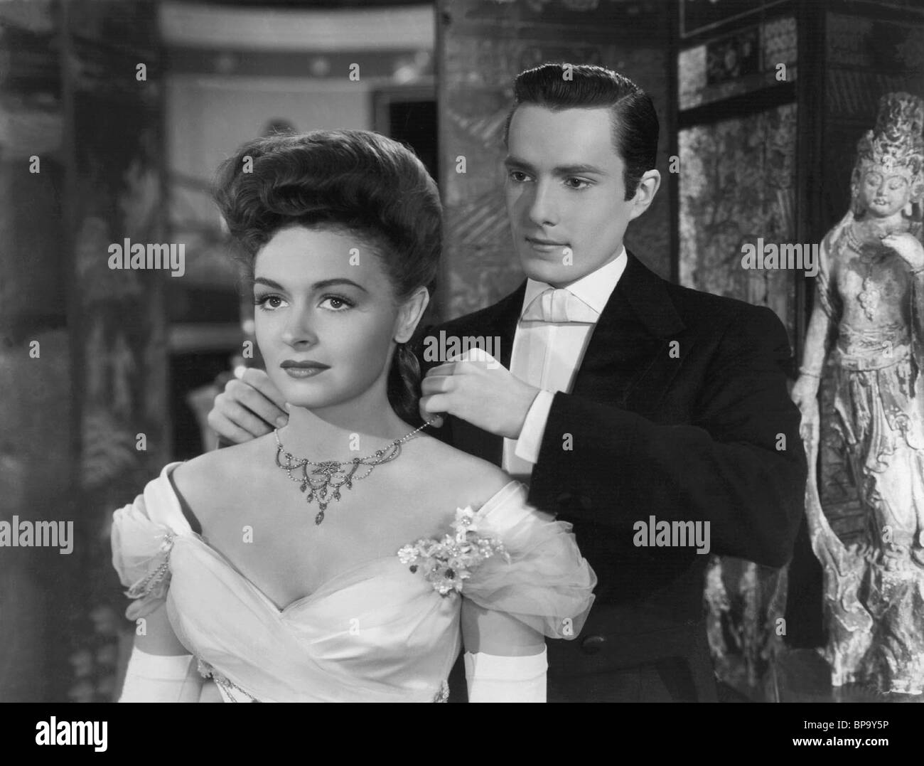 DONNA REED, HURD HATFIELD, The Picture of Dorian Gray, 1945 Banque D'Images