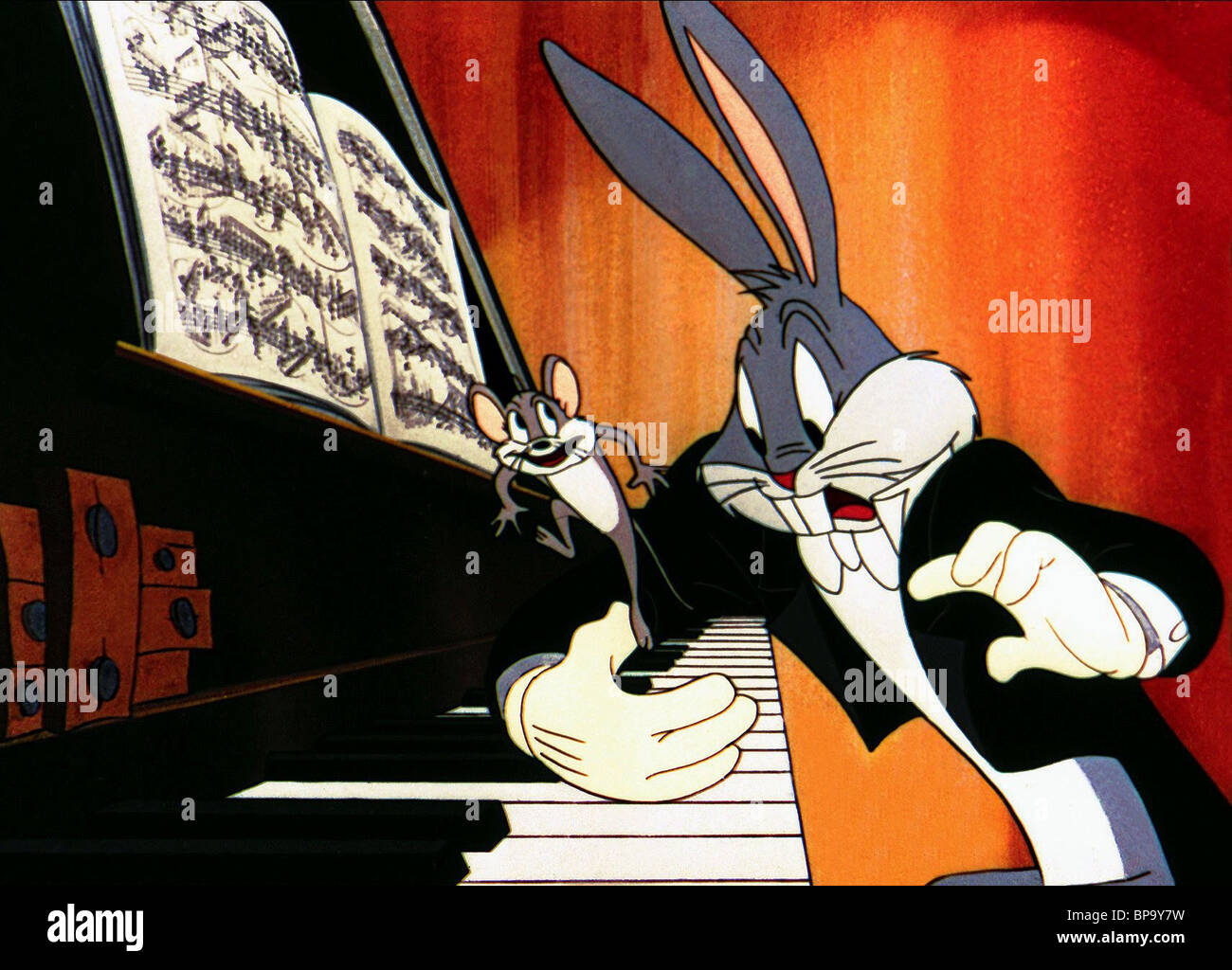 BUGS BUNNY, souris, lapin, 1946 Rhapsody Banque D'Images