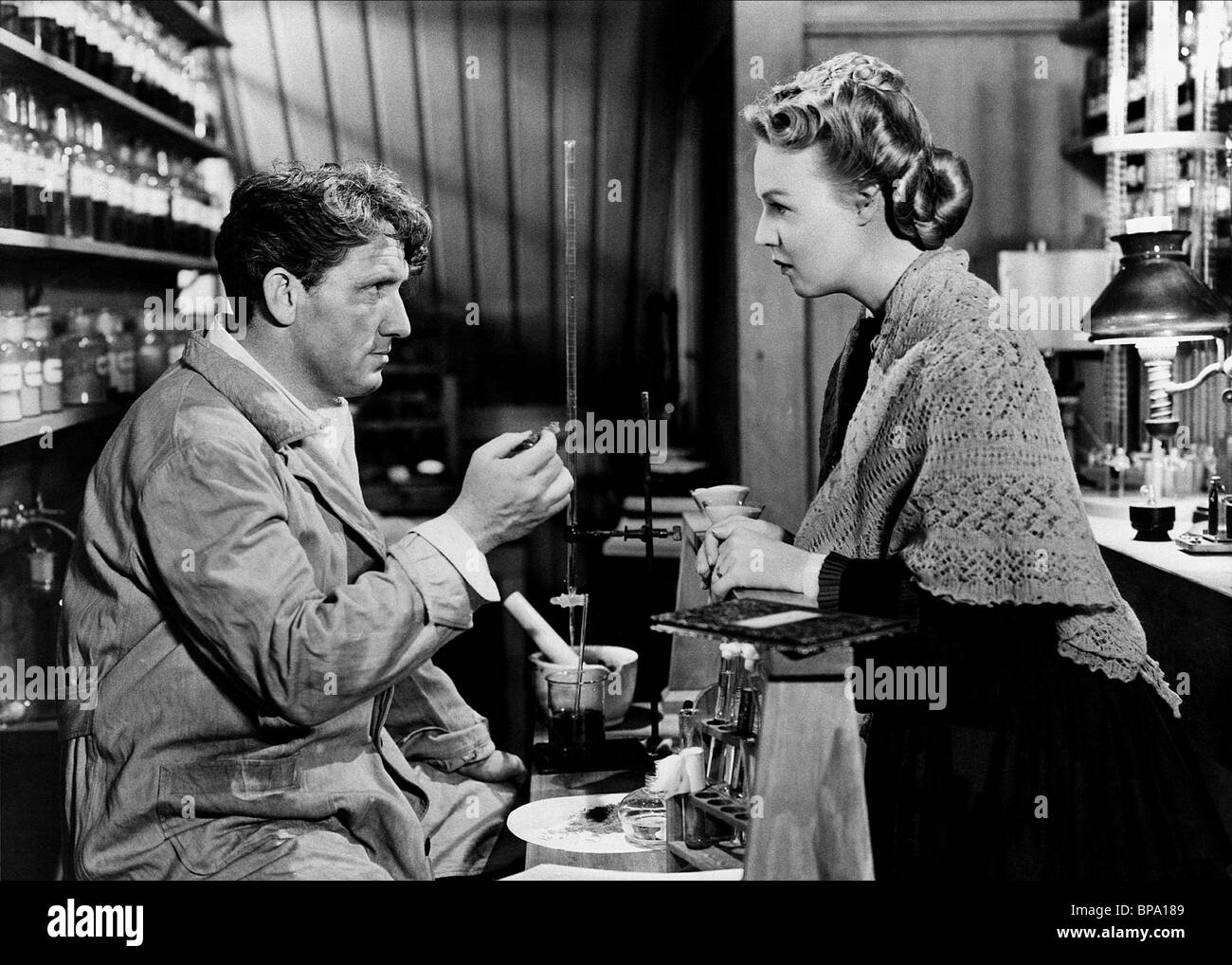 SPENCER TRACY, RITA JOHNSON, EDISON L'HOMME, 1940 Banque D'Images