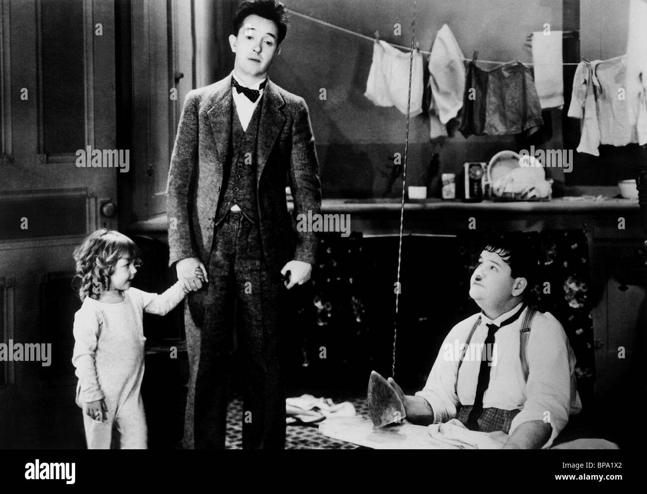 STAN Laurel, Oliver Hardy, emballer vos ennuis, 1932 Banque D'Images