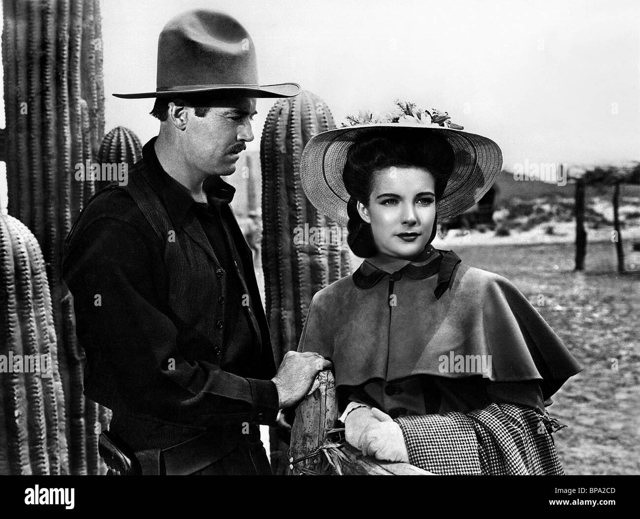 HENRY FONDA, Cathy Downs, MA DARLING CLEMENTINE, 1946 Banque D'Images