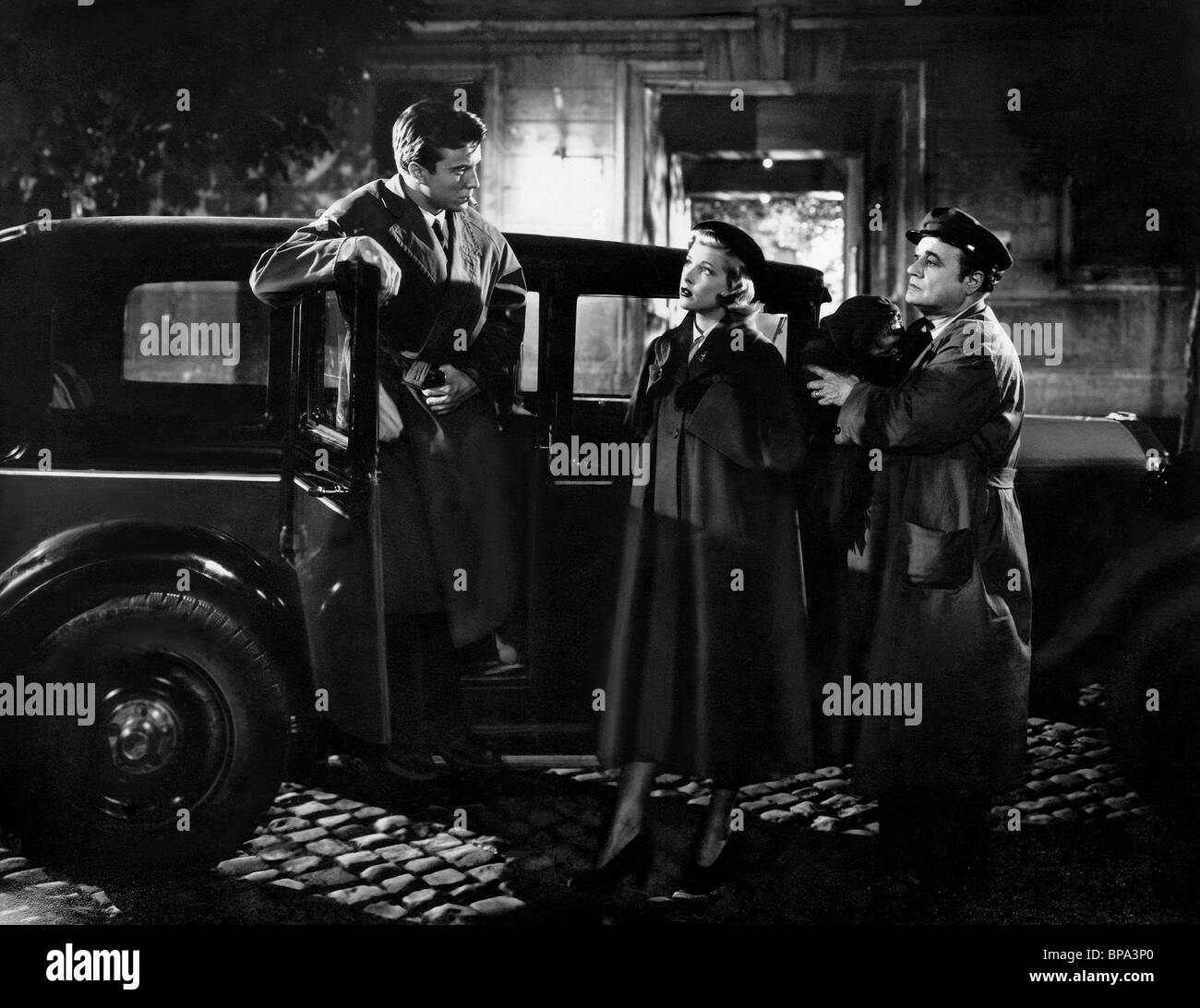 PHILIPPE LEMAIRE, DANIELLE GODET, Beniamino Gigli, CHANT CHAUFFEUR DE TAXI, 1950 Banque D'Images