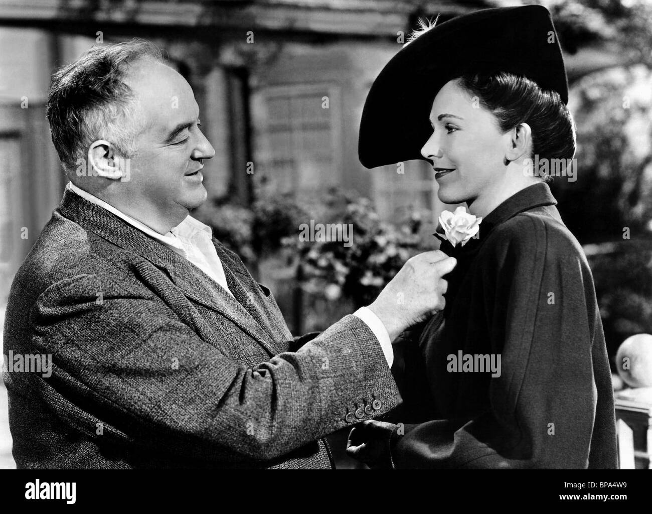 CHARLES DRAKE, ALEXIS SMITH, conflit, 1945 Banque D'Images