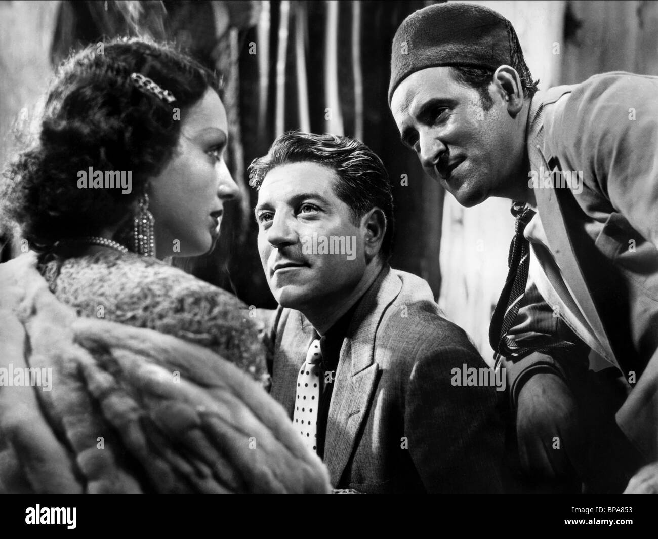 MIREILLE BALIN, Jean GABIN, LUCAS GRIDOUX, Pépé le Moko, 1937 Banque D'Images