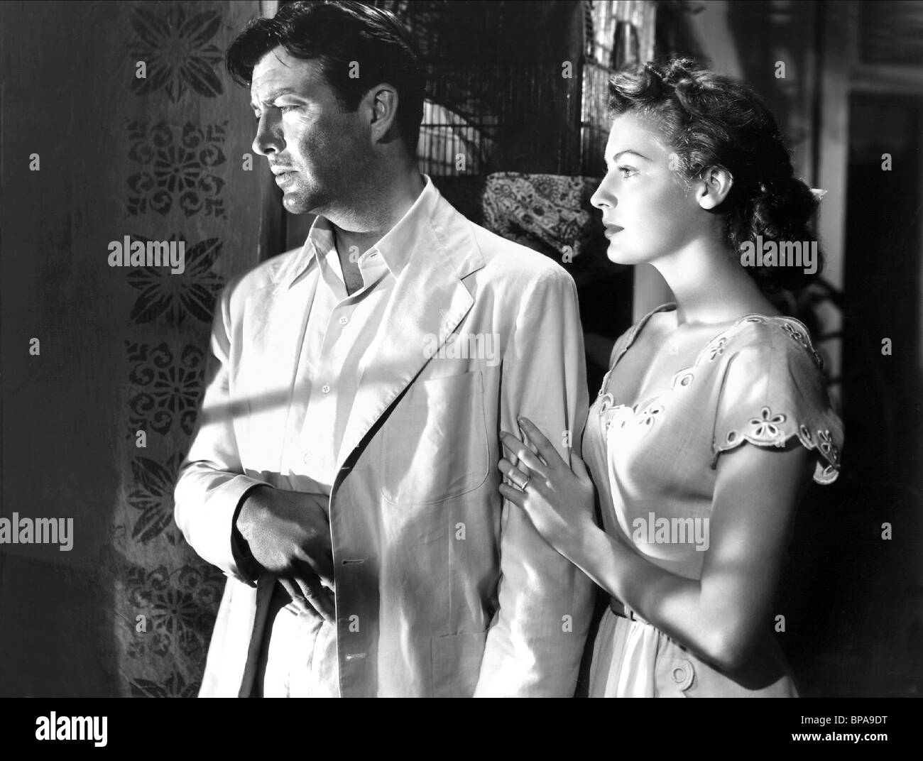 ROBERT TAYLOR, AVA GARDNER, le pot-de-vin, 1949 Banque D'Images