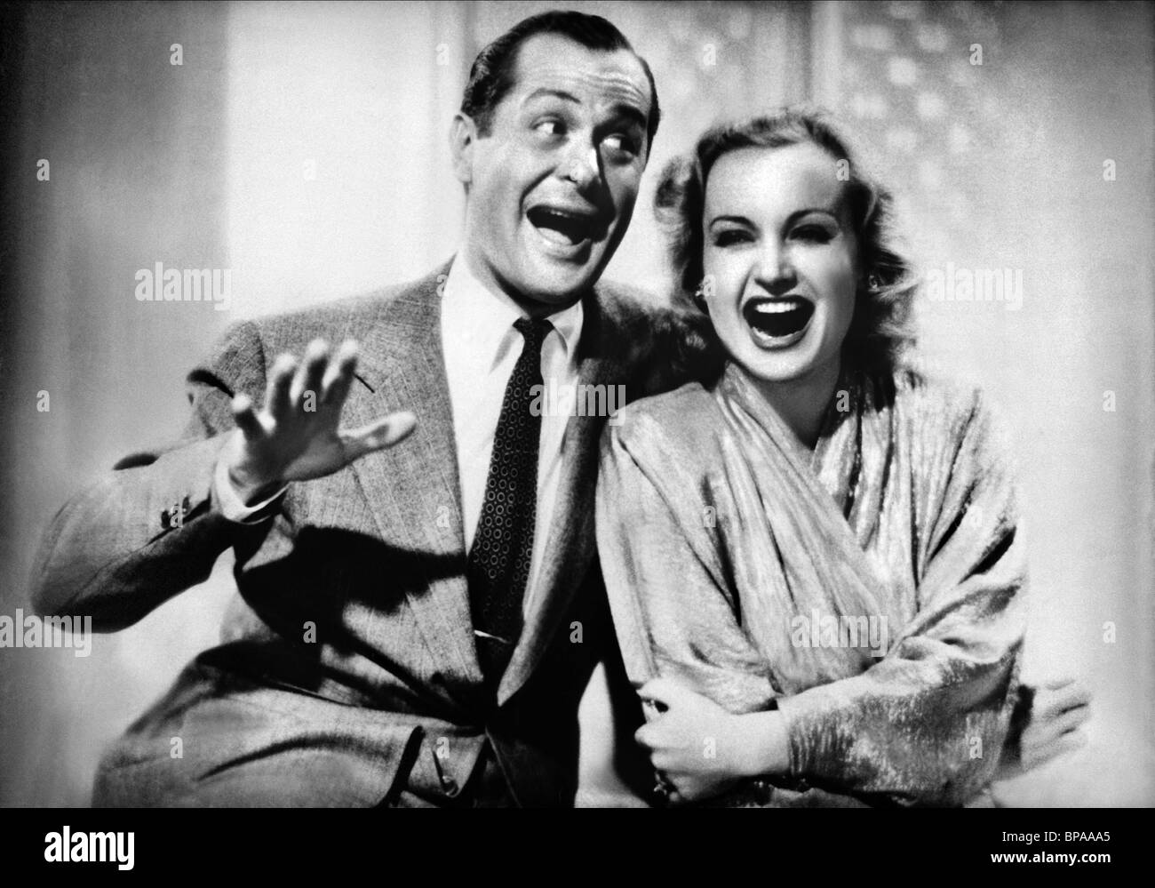 ROBERT MONTGOMERY, Carole Lombard, M. et Mme. SMITH, 1941 Banque D'Images