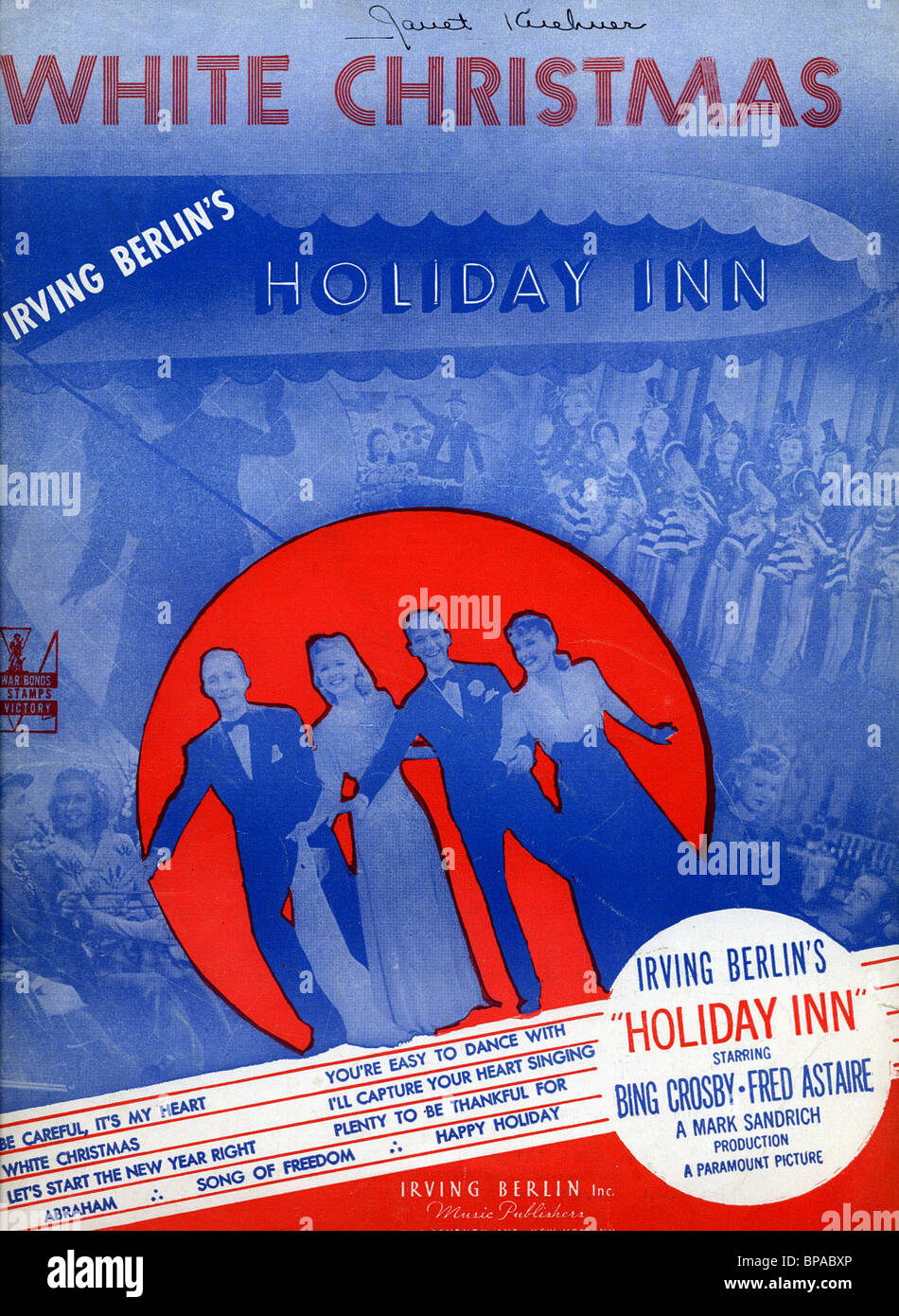 Affiche de film HOLIDAY INN (1942) Banque D'Images