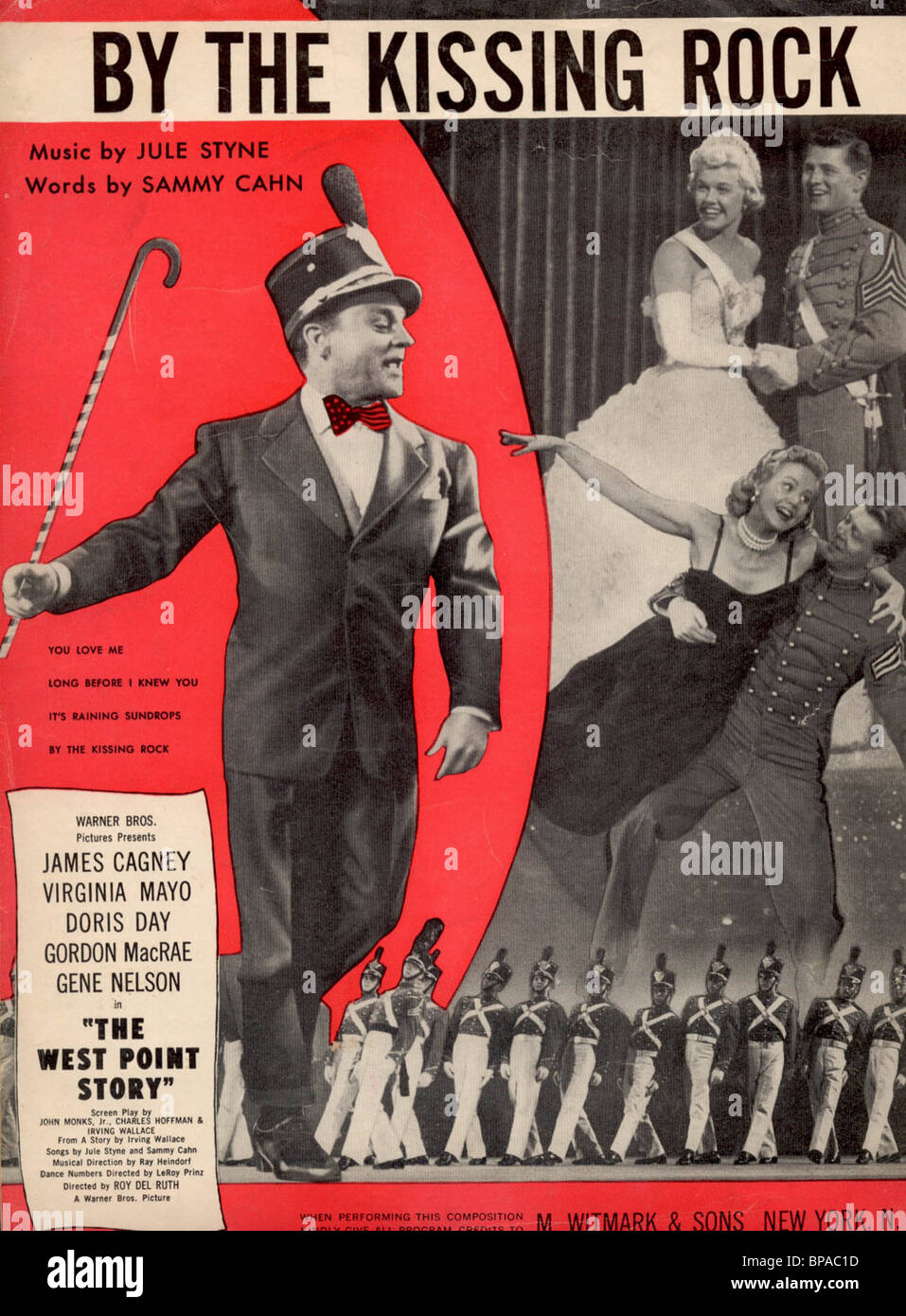 Affiche de film L'HISTOIRE DE WEST POINT (1950) Banque D'Images