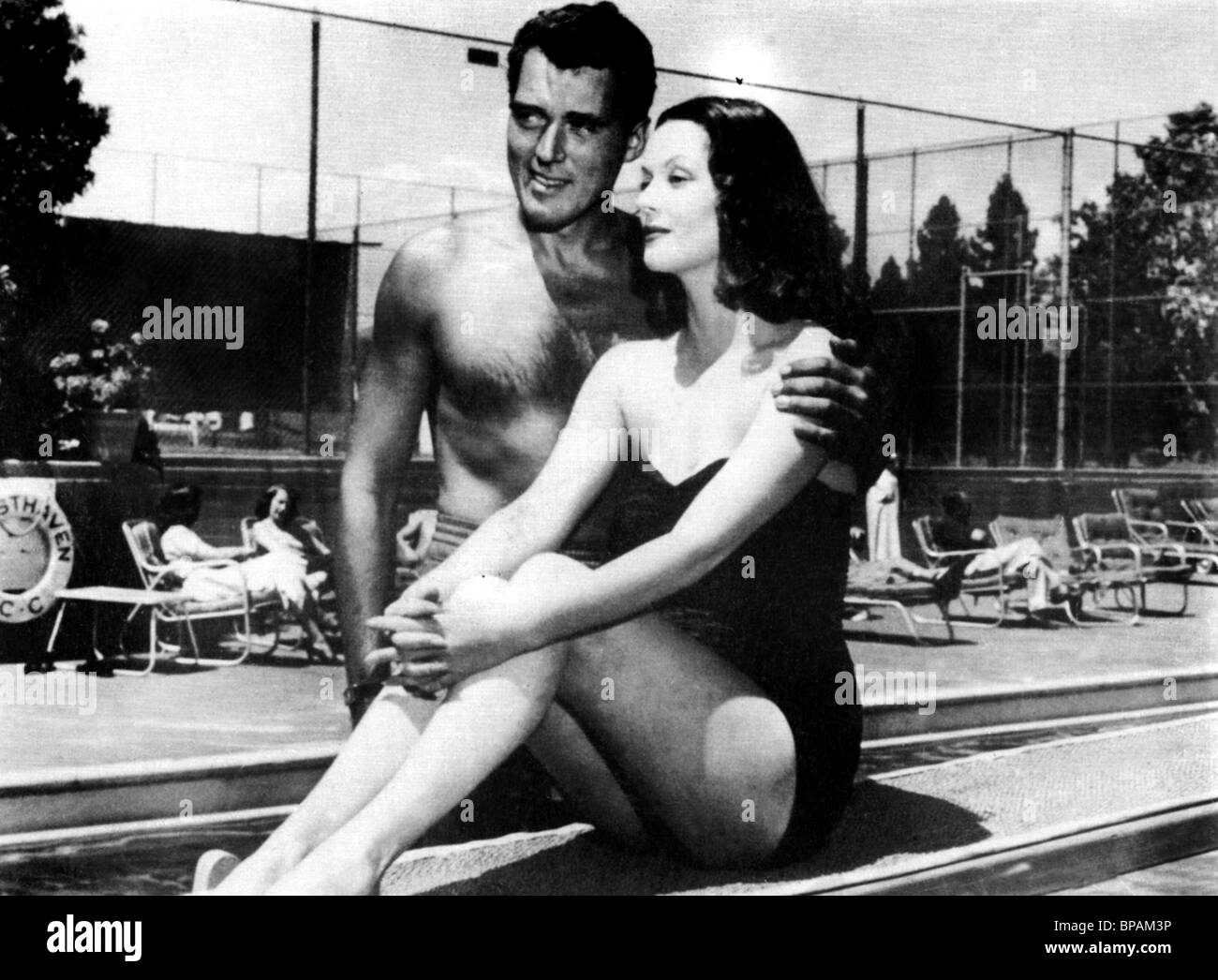 JOHN IRELAND, VANESSA BROWN, LA GRANDE DÉCISION, 1951 Banque D'Images