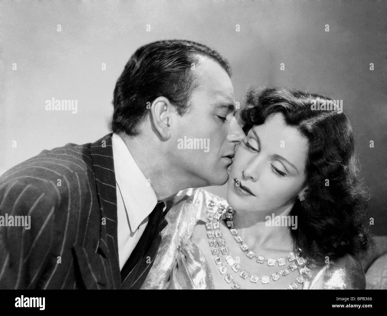 JOHN WAYNE, FRANCES DEE, CITADELLE DE LA CRIMINALITÉ, 1941 Banque D'Images