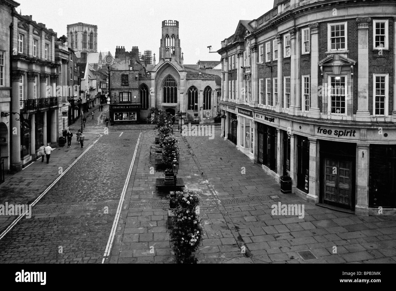 Place St Helens à York en 2008 Banque D'Images