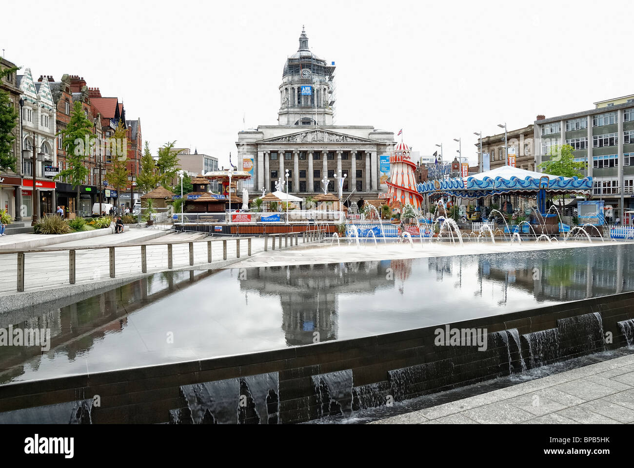 L'eau et disposent d''angleterre Banque D'Images