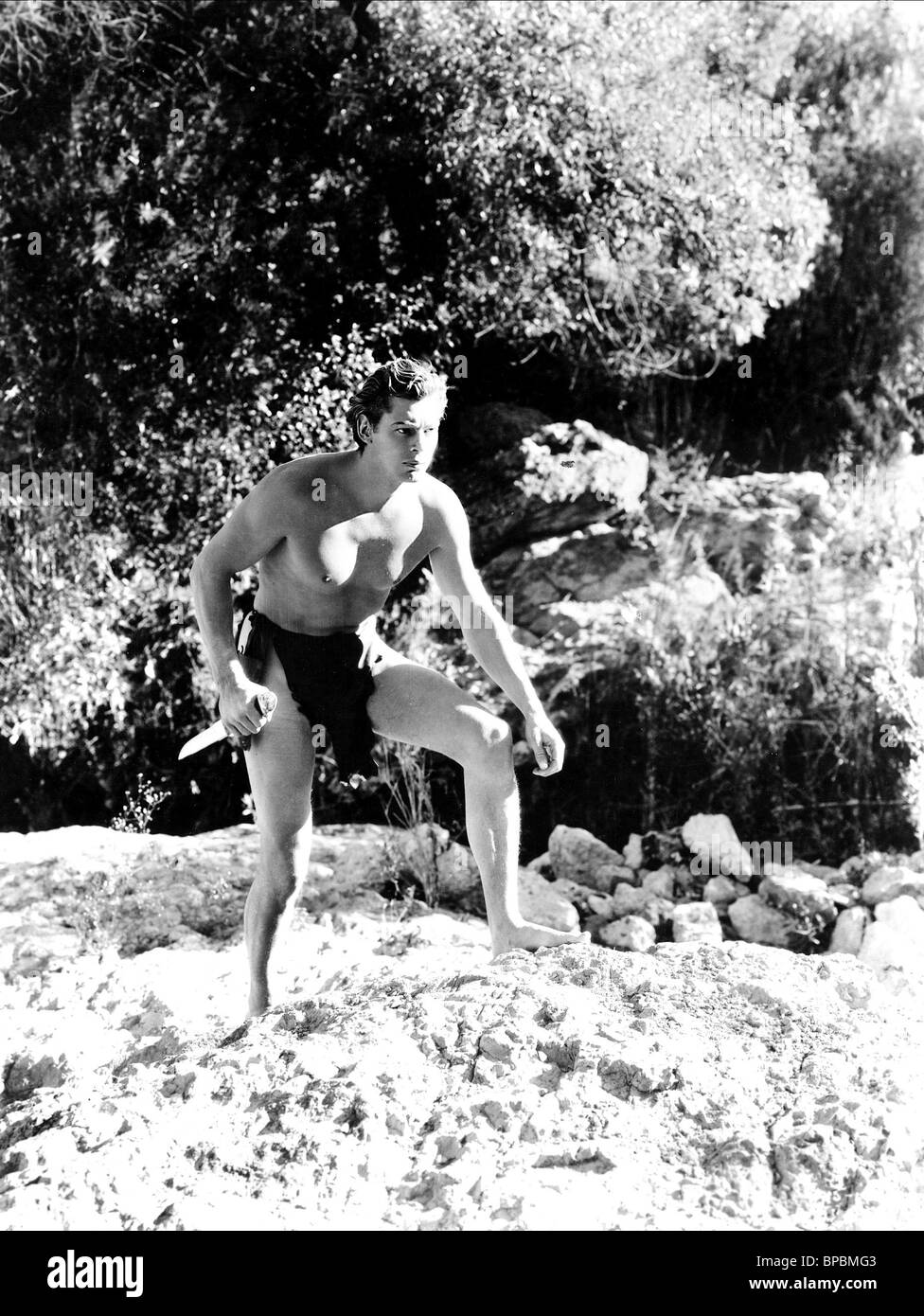 JOHNNY WEISSMULLER Tarzan et sa compagne (1934) Banque D'Images