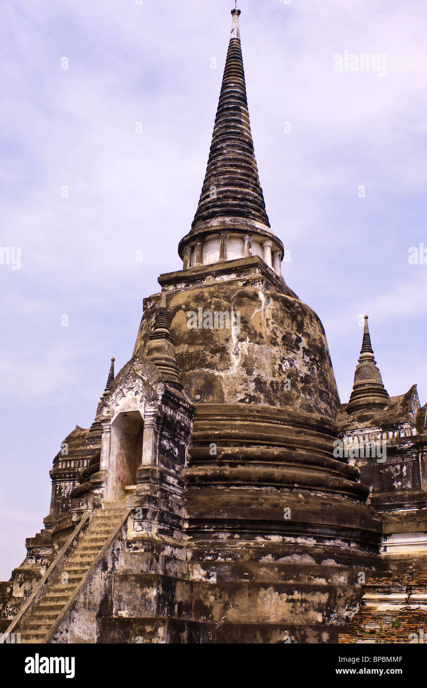 Wat Phra Sri Sanphet, Ayutthaya historical park, Ayutthaya, Thaïlande. Banque D'Images