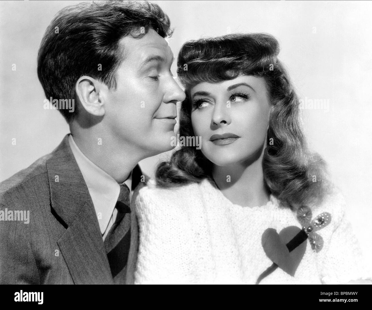 BURGESS MEREDITH, PAULETTE GODDARD, sur notre petit bonhomme de chemin, 1948 Banque D'Images