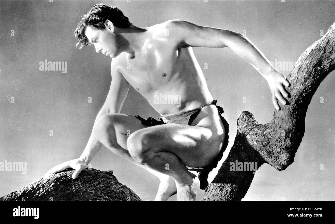 JOHNNY WEISSMULLER Tarzan et sa compagne (1934) Banque D'Images